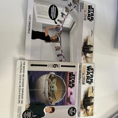 Star Wars Baby Yoda suministros de fiesta de cumpleaños Foto 1 de 4