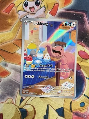 Lickitung 180/162 Sv05: Temporal Forces Holo Illustration Rare Pokemon TCG  NM - Image 1 of 2