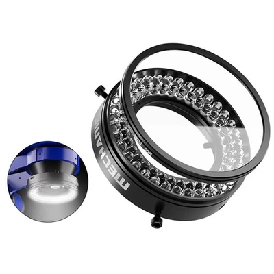 Microscope Ring Light Polarized Ring Lamp Adjustable 72 LED Ring Light Source... - Image 1 of 4