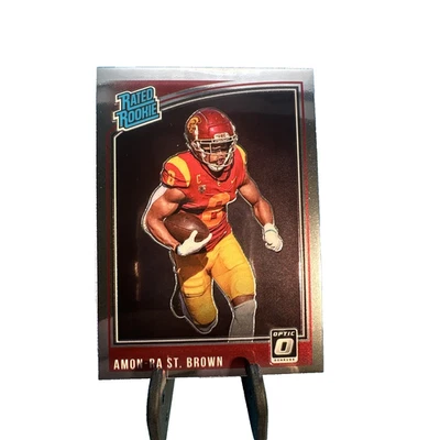 2021 Panini Contenders Donruss Amon-Ra St. Brown No224 радиоуправляемая модель Detroit Lions - Изображение 1 из 2