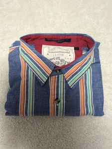 Vintage Tommy Hilfiger Herren XL Breitstoff Knopfleiste Classic Surplus Style Cowboy  - Bild 1 von 8