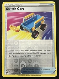 Switch Cart Reverse Holo SWSH10: Radianza Astrale #154/189 Pokemon TCG - Foto 1 di 2