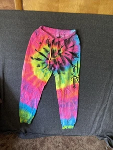 Destination USA Pantalones Mujer L Tie Dye Tree Kulture Pantalones deportivos EE. UU. Joggers - Imagen 1 de 13