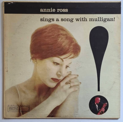 Annie Ross Sings A Song With Mulligan! LP VG DG Mono Chet Baker Rare Jazz - Image 1 of 4