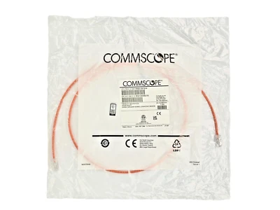 COMMSCOPE CO166S2-06F004 MiNo6-OR-4FT Cat 6 малый диаметр LSZH/CM [ПРОДАВЕЦ ИЗ США] - Изображение 1 из 4
