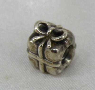 Pandora Sterling Silver Present Package Gift Charm - Image 1 of 3