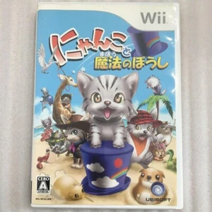 Cat And Magical Hat Nyanko To Mahou No Boushi Nintendo Wii Japanese ver Tested - Picture 1 of 5