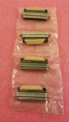 Adaptador de conector de zócalo de crimpado IDEC JF3P-373 para cable de cinta plana - Cantidad (4) NUEVO Foto 1 de 2