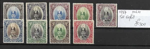 MALAYSIA @ MALAYA KEDAH 1937 MLH £300 SG 60/68 Nice Priced @GB1967 - Bild 1 von 1