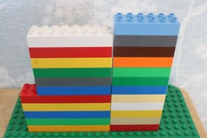 Lego DUPLO Ladrillos de Construcción Tú ELIGE INDIVIDUAL ÚNICO 2X6 2X8 2X10 Parte - Imagen 1 de 25