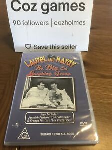 Laurel And Hardy Be Big & Laughing Gravy Brand New And Sealed Australian Release