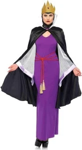 Leg Avenue Deadly Dark Queen Costume, Snow White Evil, M/L Medium/Large - Picture 1 of 4