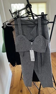 Shona Joy Cross Over Bralette & Skirt S 10 Skirt NEW Bralette Worn Once - Bild 1 von 13
