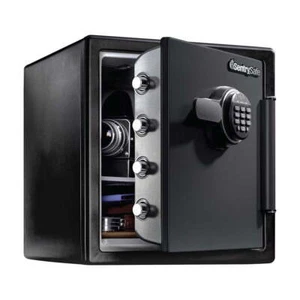 SFW123ES Water and Fire Resistant Safe with Digital Keypad Lock, 1.23 Cu. ft. - Picture 1 of 7