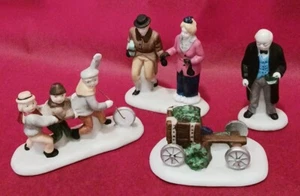 Department 56 Heritage Village " Nicholas Nickelby " set of 4 5929-3 - Picture 1 of 7