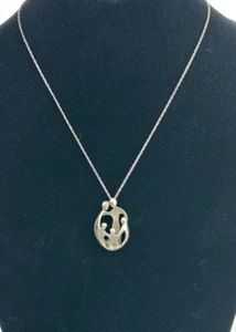 Carolyn Pollack Family of Five Sterling Silver Necklace with 30 in. Chain - Picture 1 of 3