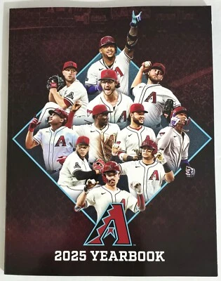 Arizona Diamondbacks 2025 Dbacks Yearbook - 136 Pages - NEW & UNREAD - Image 1 of 4