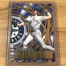 Randy Johnson 1997 Pacific Crown Collection Prism Sluggers & Hurlers 