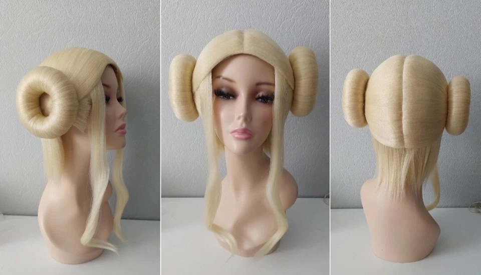 Pelucas para mujer rubia cosplay peluca corta - peluca edelgard von hresvelg timeskip Foto 1 de 4