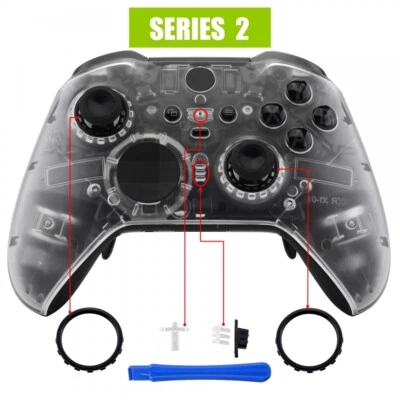 Faceplate Cover Front Housing Shell Case for Xbox One Elite Controller Series 2  - Image 1 of 4