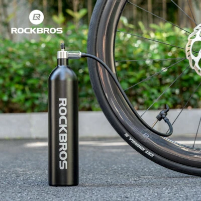 ROCKBROS Bike Bicycie Vacuum Tire Inflation Tank Recyclable 200PSI 1.2L Air Tank - Image 1 of 4