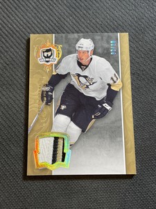 2007-08 UPPER DECK THE CUP JORDAN STAAL GAME-USED PATCH GOLD SPECTRUM #ed 2/10