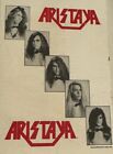Cassette de bande démo Aristaya 1990 très rare cheveux métal hard rock glam texas ORIGIN