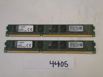 Kingston KTL-TCM58BS/2G 2x2Gb=4Gb PC3-10600 1333Mhz DDR3 Desktop Memory RAM 4405 - Image 1 of 2