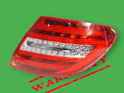 12-14 mercedes w204 c250 c350 c300 luz trasera lámpara led lado pasajero derecho oem Foto 1 de 4