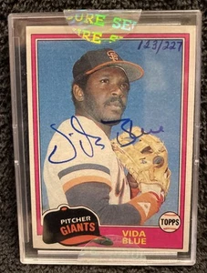 2004 Topps Originals Signature Edition Vida Blue Autograph 123/227 - Picture 1 of 5