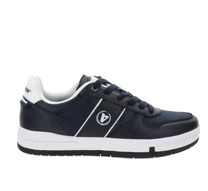 Valleverde Scarpe VV38801A Sneakers Uomo in Pelle Blu Chiusura Lacci - Imagen 1 de 8
