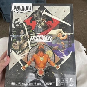 Unmatched: Battle of Legends Volume 1 - King Arthur, Alice, Medusa, Sinbad NEW - Picture 1 of 5