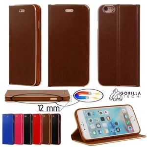 iPhone Book Cover Case Protection Wallet With Card Holder Full Cover Flip Book - Picture 1 of 23