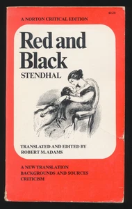 Red & Black By Stendhal Norton Critical 1969 Paperback Book Robert M Adams - Picture 1 of 9