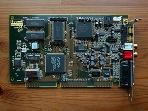 Sound Blaster AWE64 Gold CT4540 ISA - Nur Karte und CD - DOS Gaming - Bild 1 von 6