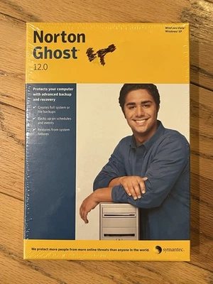 Symantec Norton Ghost 12.0 New In Box Backup And Restore Windows Vista And XP - Image 1 of 4