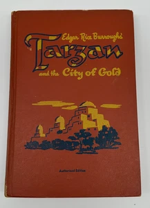 Tarzan and the City of Gold 1952 Book 2307 whitman - Picture 1 of 8