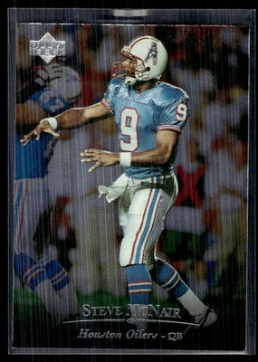 1996 Upper Deck Silver Steve McNair Houston Oilers #132 - Image 1 of 2