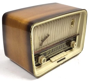 Radio de tubo Telefunken Jubilate 9 - Años 50 - 15" - Funciona - Radio alemana vintage - Imagen 1 de 6