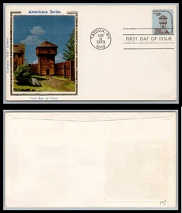 US FDC # 1604 28c Fort Nisqually  Colorano   1978, 9p8834 - Picture 1 of 1