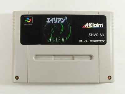 SFC Alien 3 Used Game Cartridge Good Super Famicom SNES NTSC-J JP - Image 1 of 4