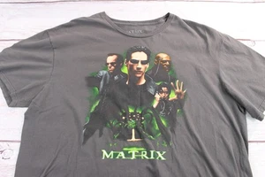 Vintage Matrix T-Shirt Herren 2 XL Movie Neo Morpheus Red Pill Faded Distressed Y2K - Bild 1 von 8
