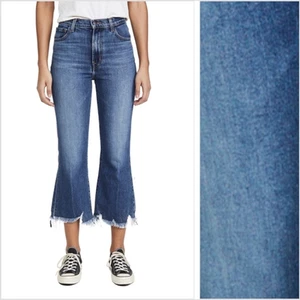J Brand Julia High-Rise Flare Jeans in Wonderland Destruct Size 25 NWT $268 - Picture 1 of 7