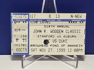 1999 John Wooden Classic Ticket Stub Duke Stanford USC Auburn - Picture 1 of 2