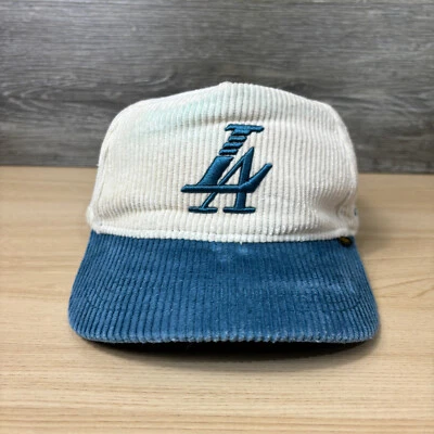 Gorra de referencia Snapback blanca crema azul pana Paradise LA palmeras Foto 1 de 4