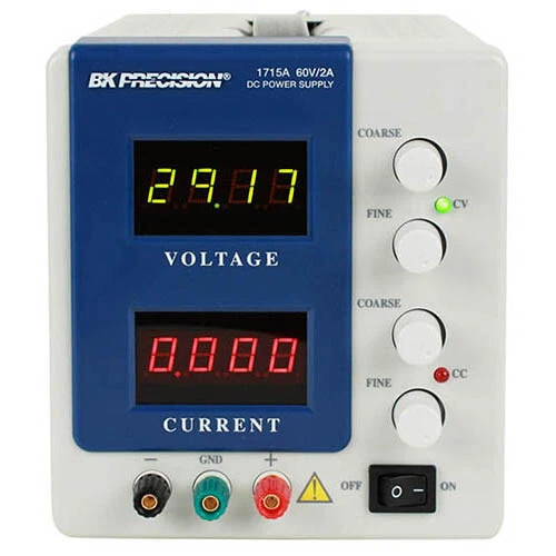 BK Precision 1715A Single Output DC Power Supply, 60V/2A, 120VAC - Image 1 of 1