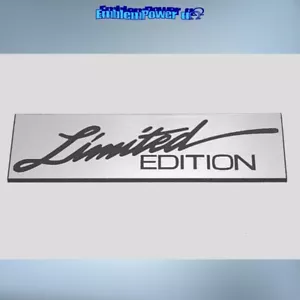 Limitowana edycja 70x20mm Emblemat 3D tuleja aluminiowa Naklejka Odznaka Naklejka Głośnik a - Zdjęcie 1 z 2