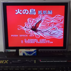 Hi no Tori Houou-hen PHOENIX MSX 2 Cartridge Only Japan Import RC747 Konami NTSC - Picture 1 of 3