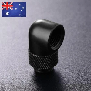 G1/4 Thread 90 Degree Fitting Adapter Rotary Fitting Water Cooled Connector - Afbeelding 1 van 11