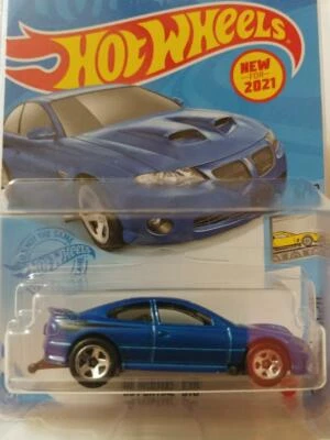 Pontiac GTO 2006 Hot Wheels con estuche protector - azul Foto 1 de 4